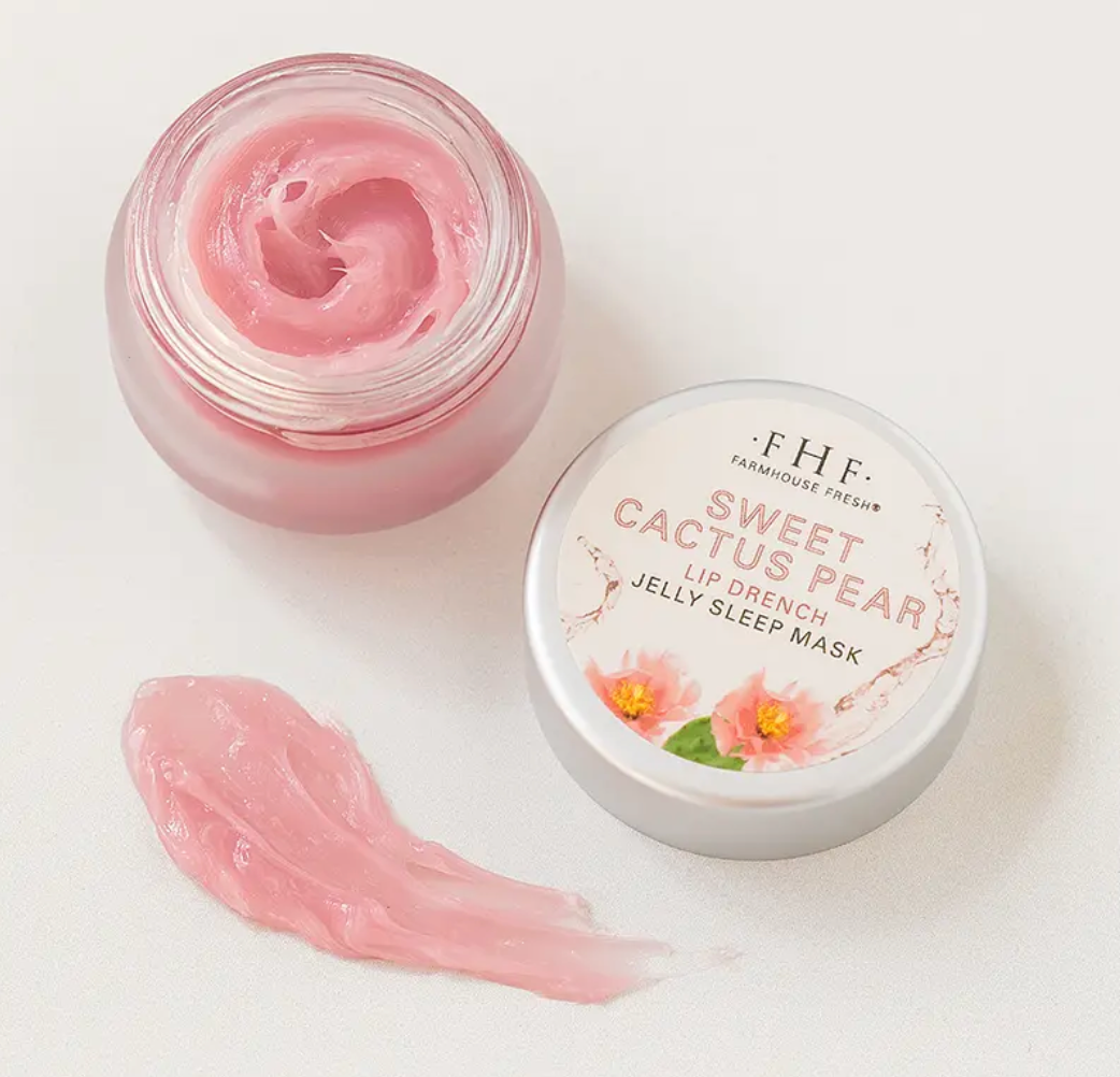 Sweet Cactus Pear Lip Jelly Sleep Mask