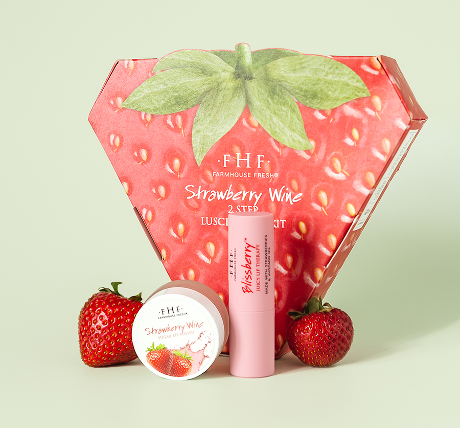 Strawberry Wine Lip Kit