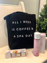 Load image into Gallery viewer, Coffee Spa Day Tote
