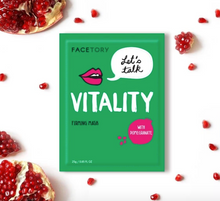 Load image into Gallery viewer, Let&#39;s Talk Vitality Firming Sheet Mask
