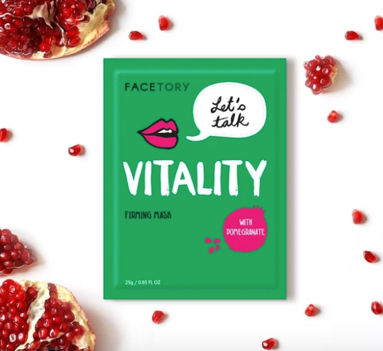 Let's Talk Vitality Firming Sheet Mask